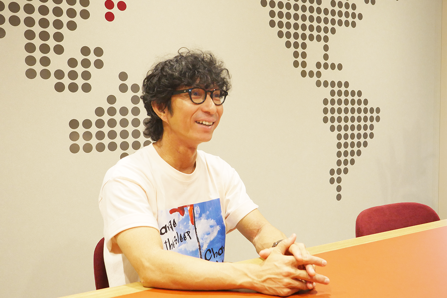 取材の様子