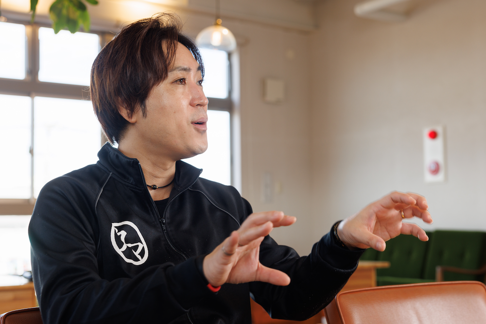 取材の様子