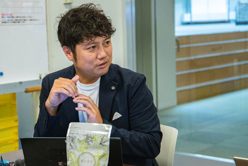 取材の様子