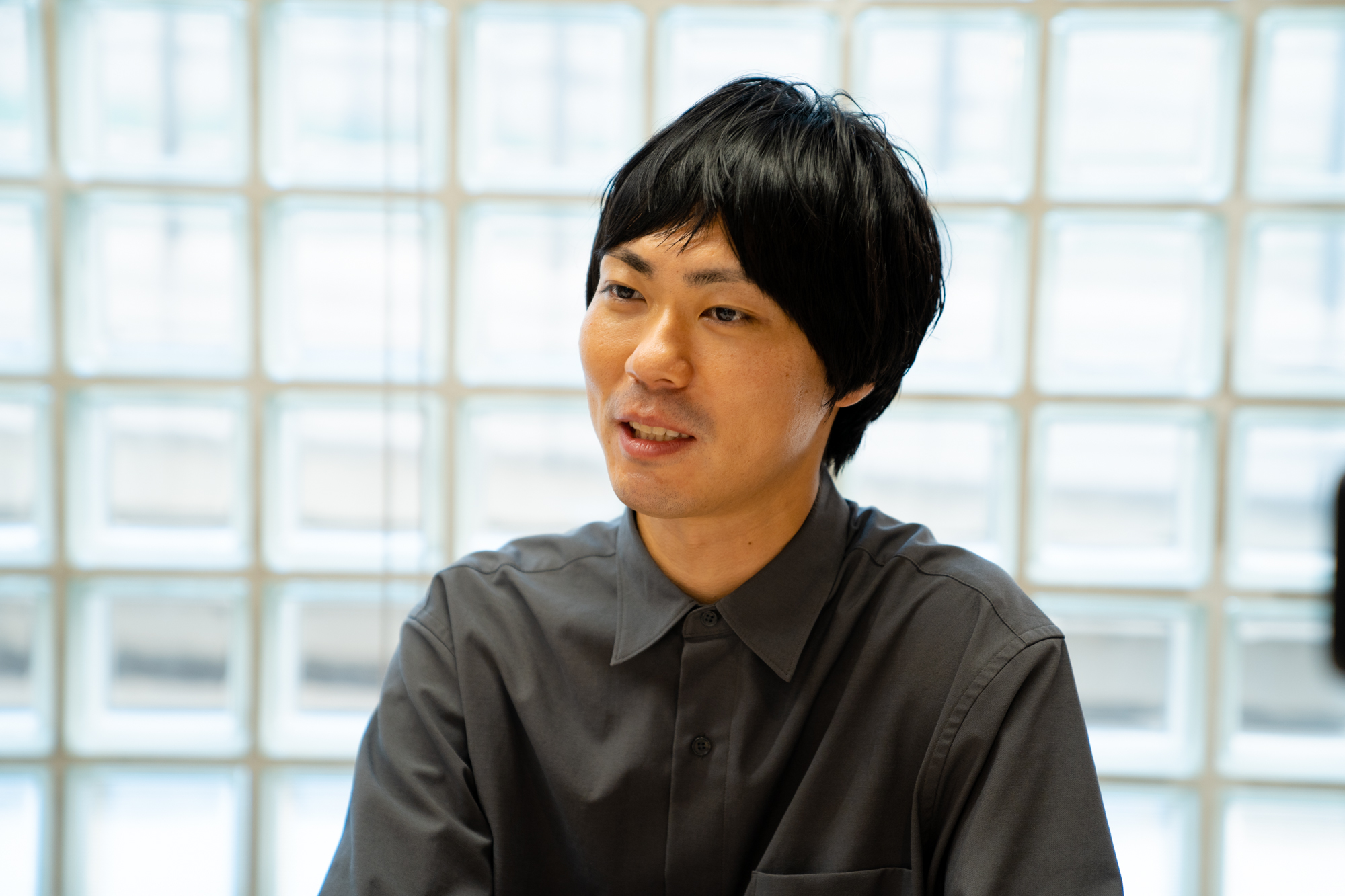 取材の様子