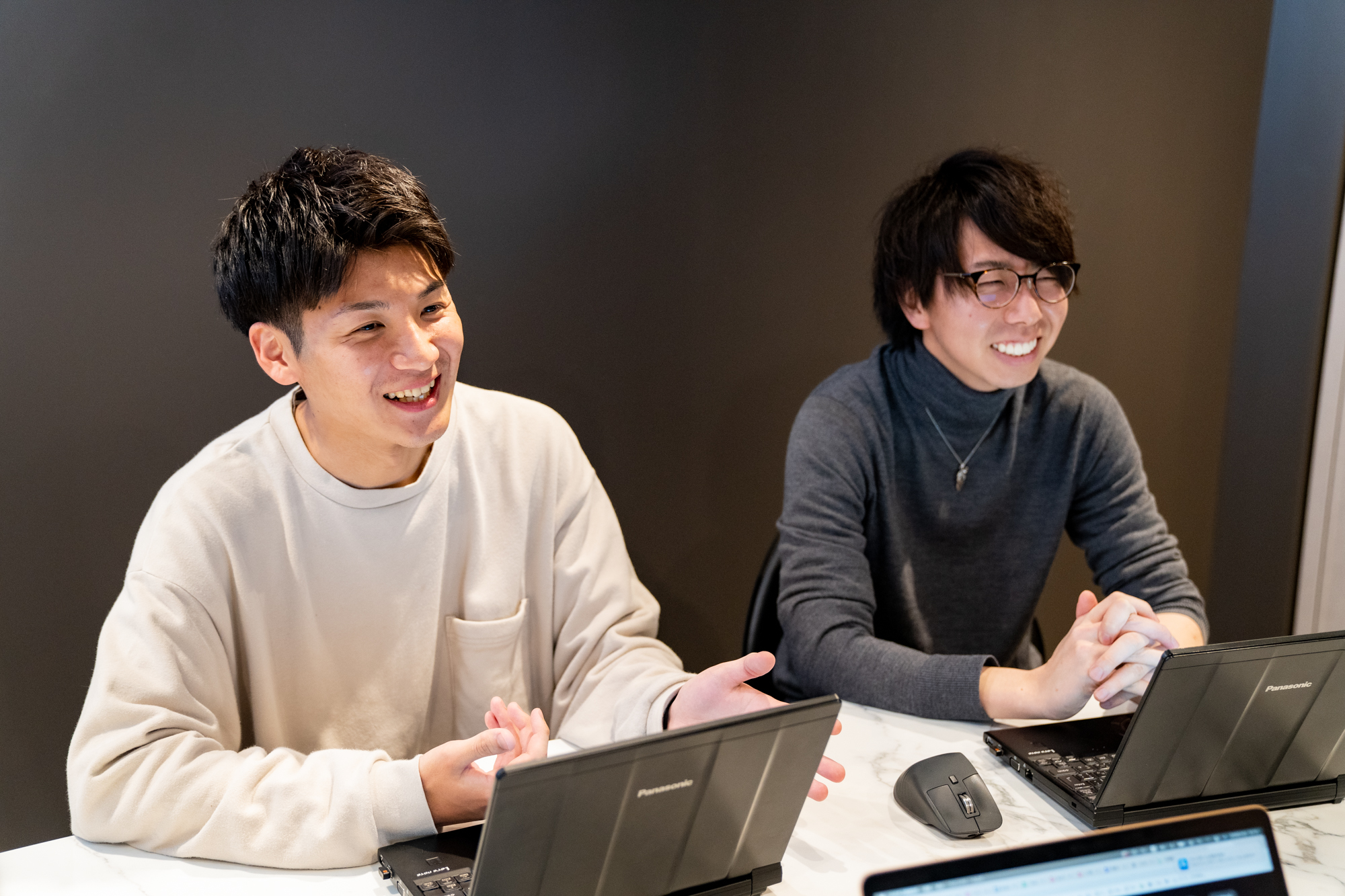 取材の様子