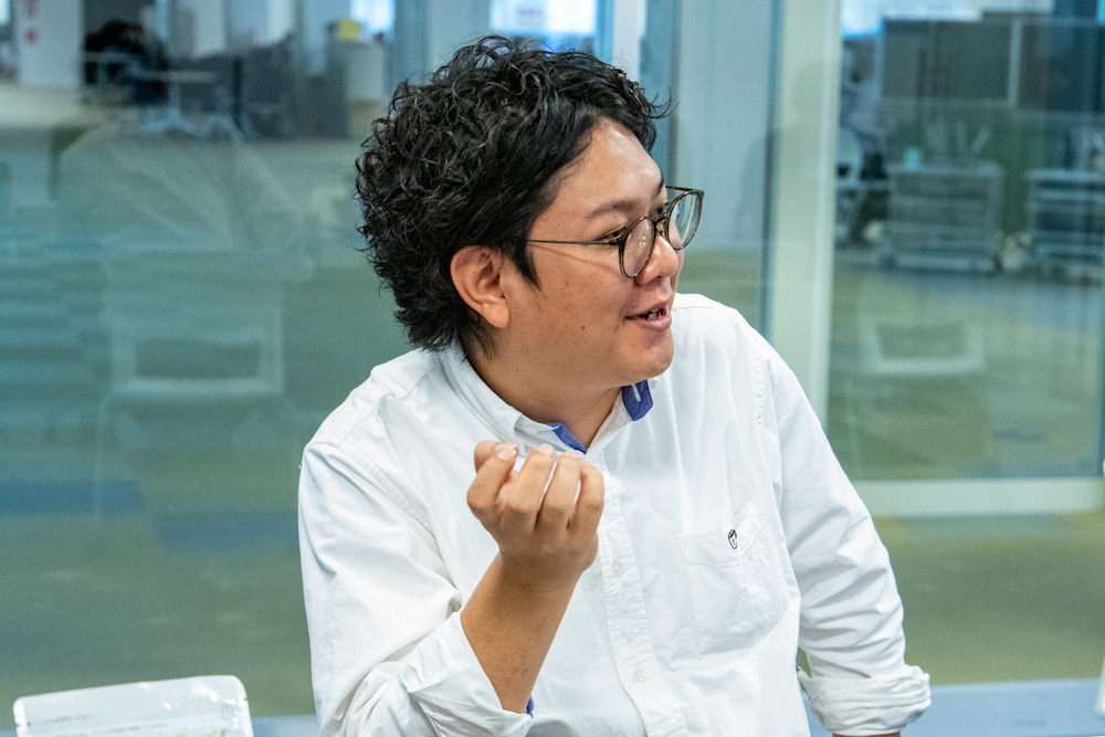 取材の様子