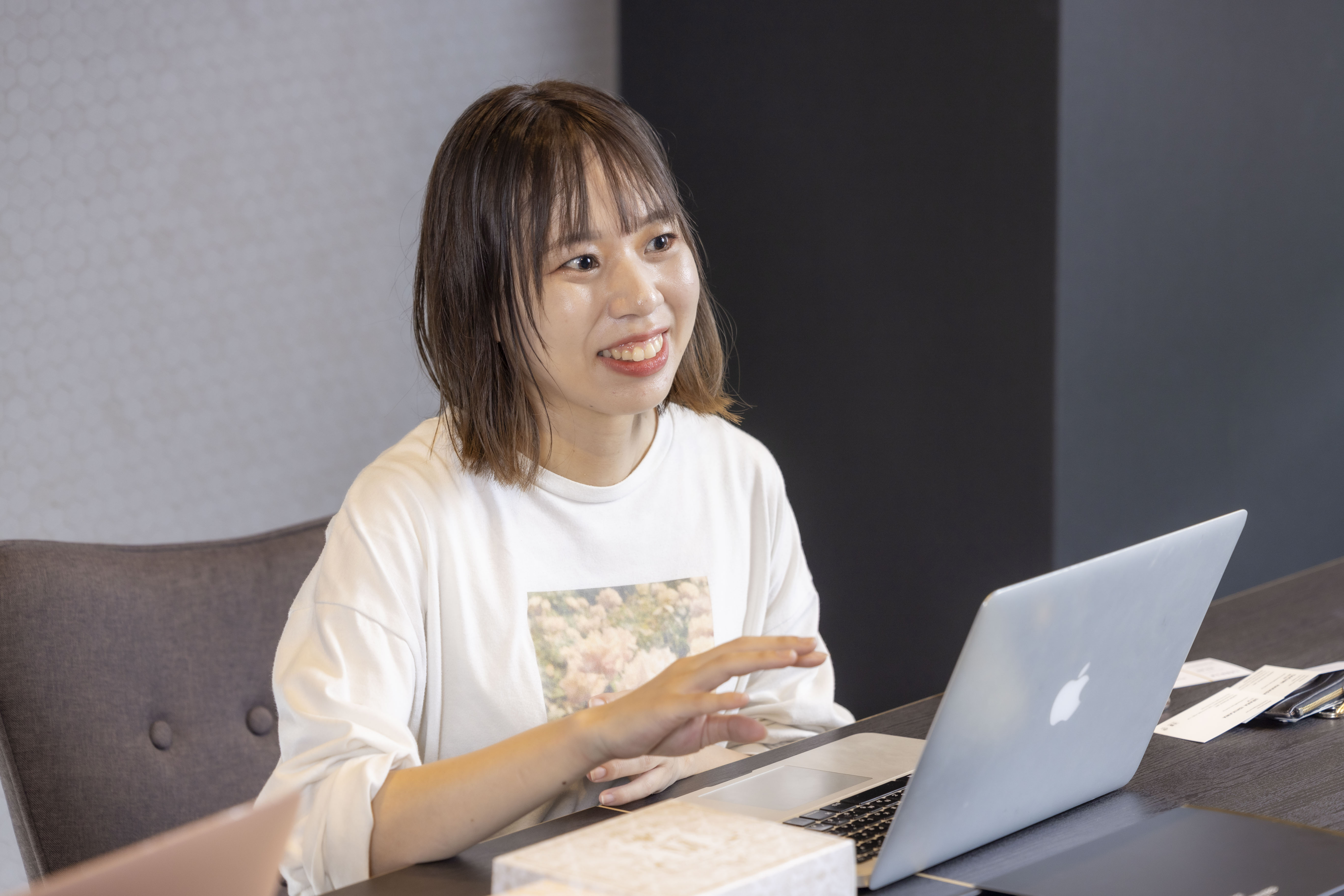 取材の様子