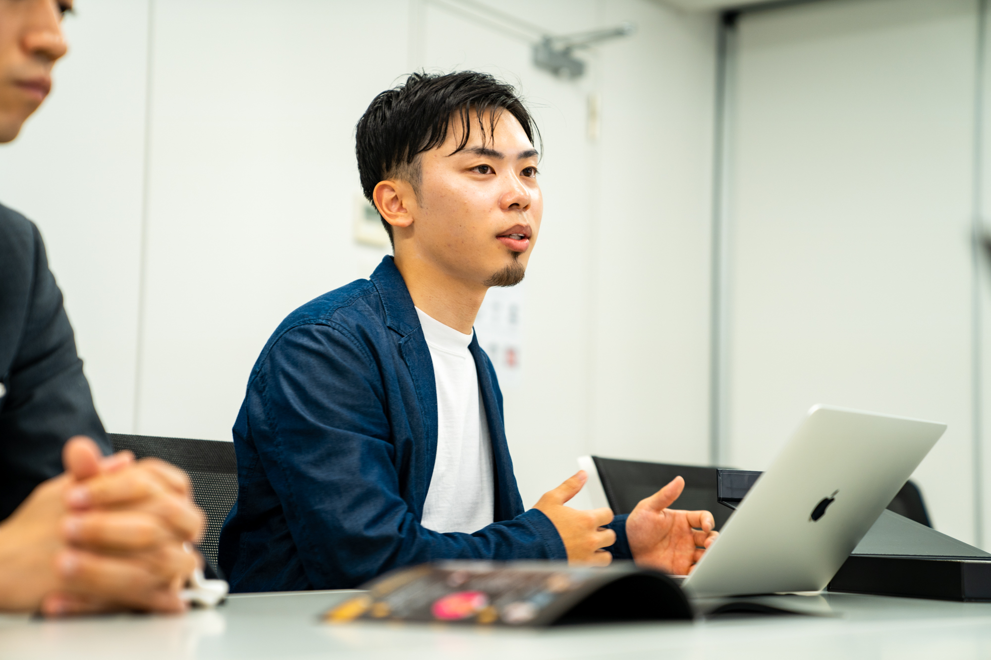 取材の様子