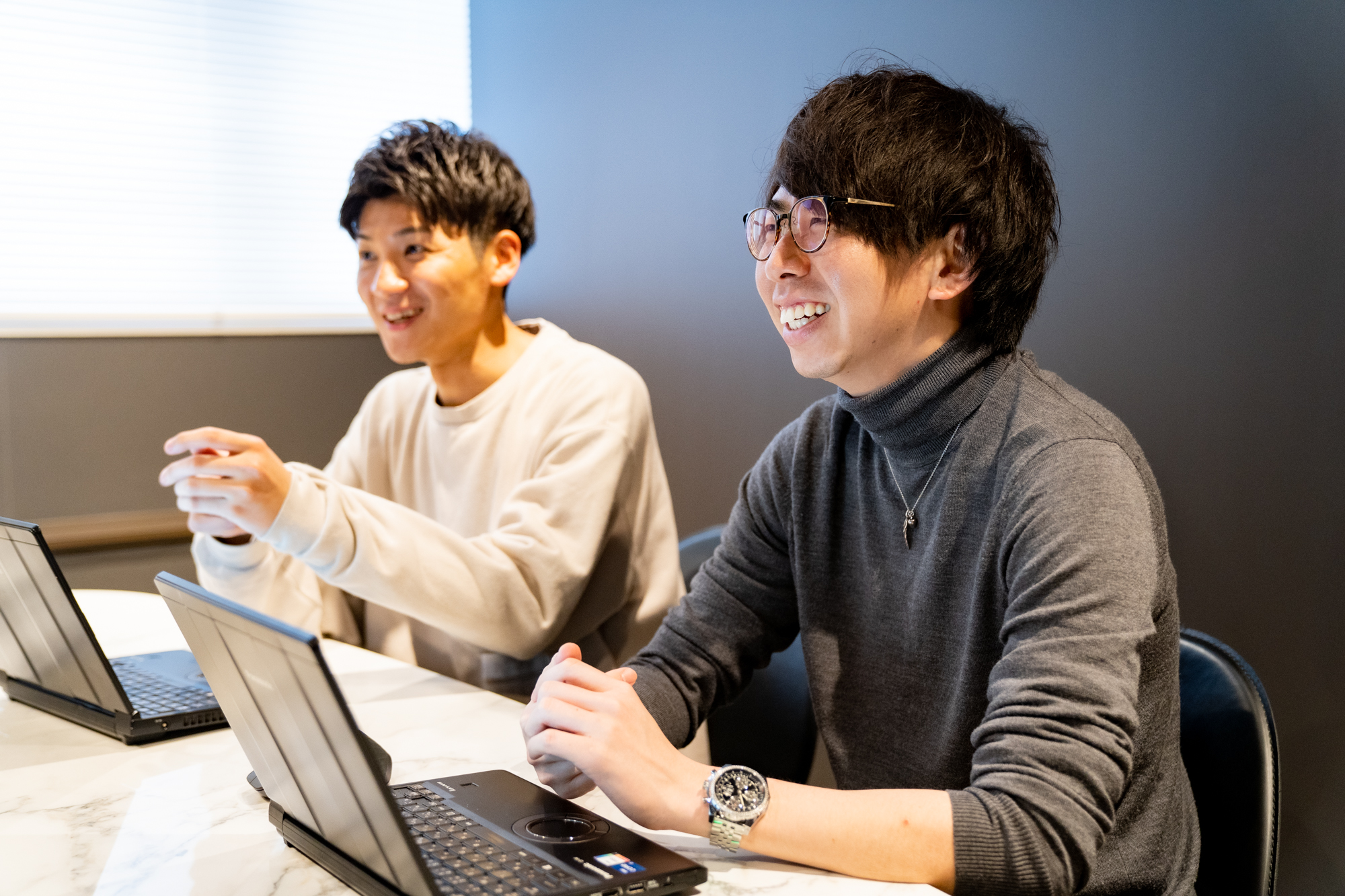 取材の様子
