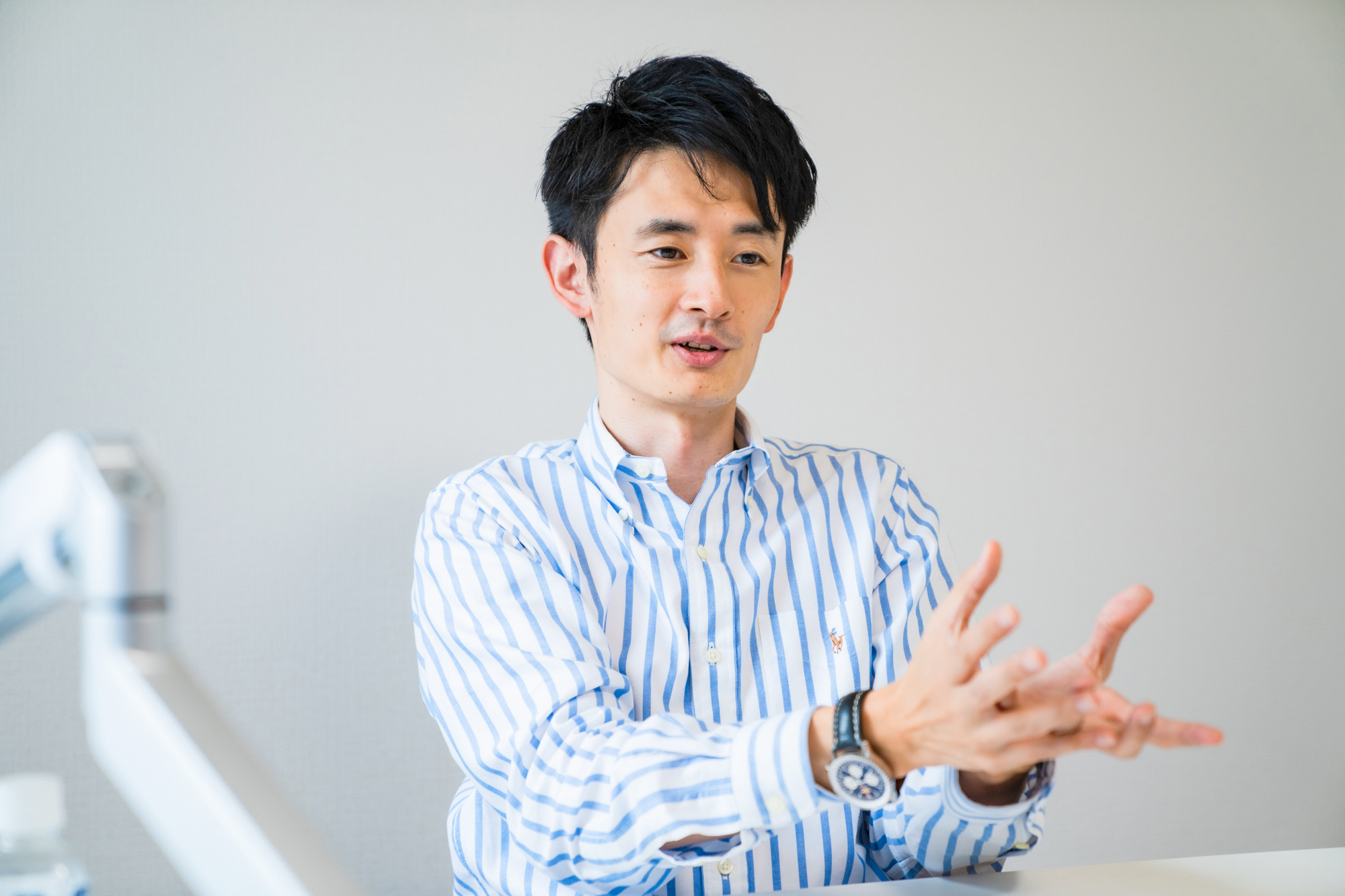 取材の様子
