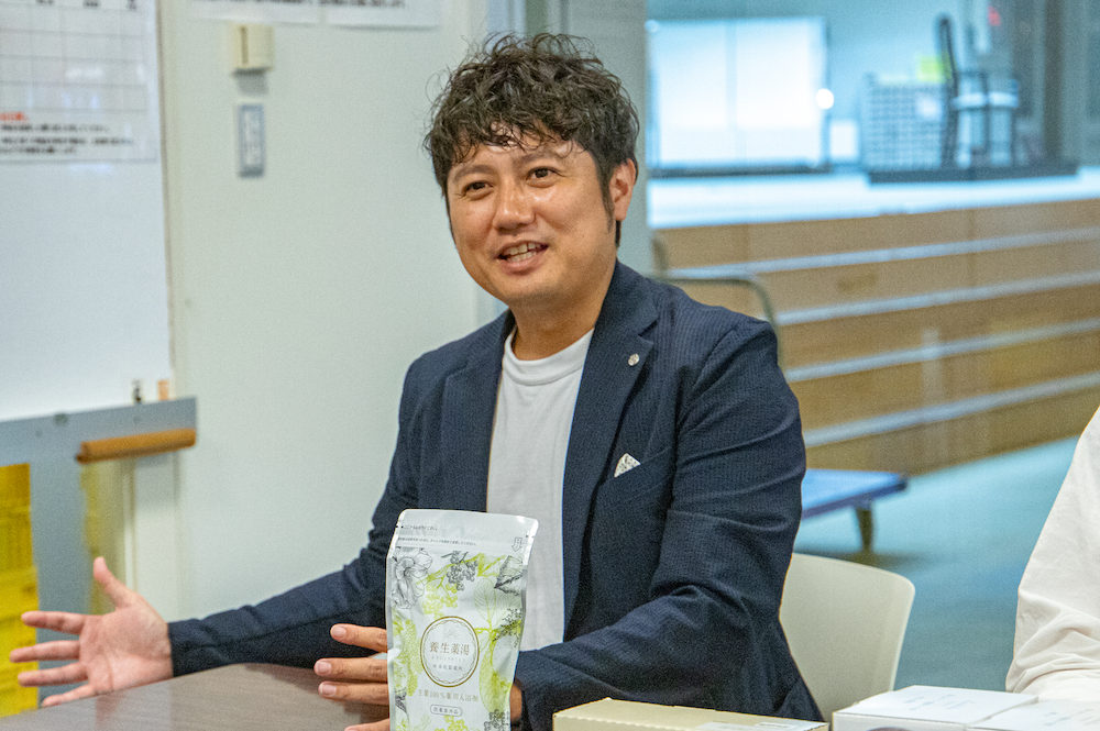 取材の様子