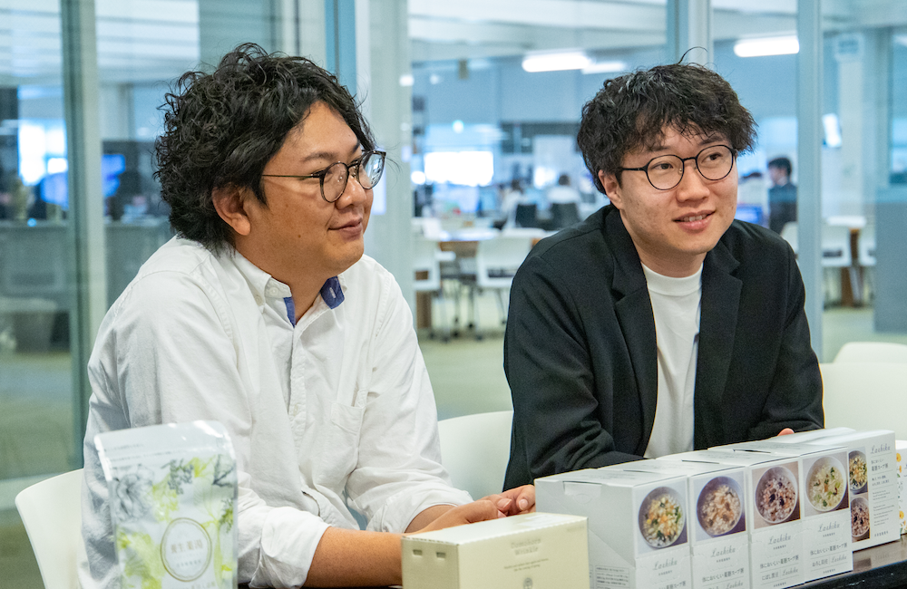 取材の様子