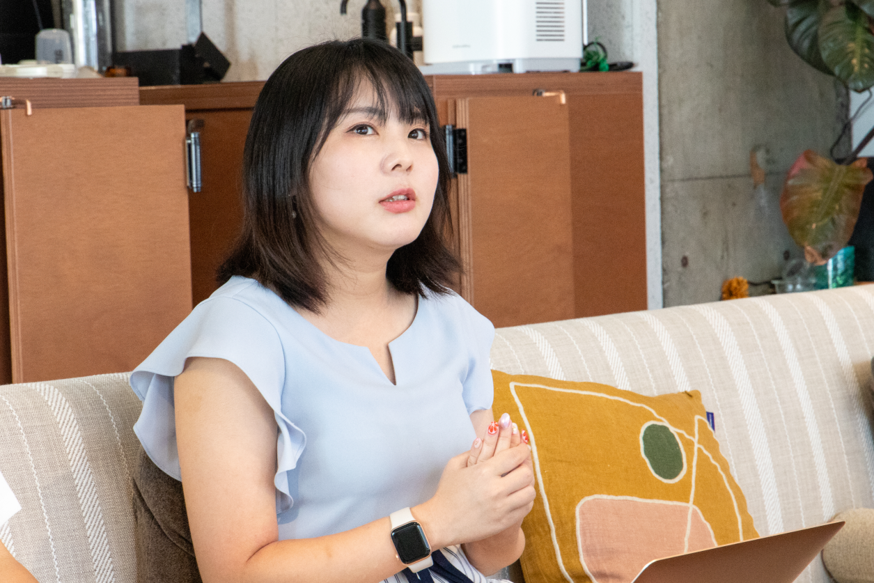 取材の様子